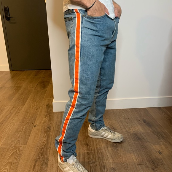 Retro BDG denim w/ stripe - Picture 1 of 5